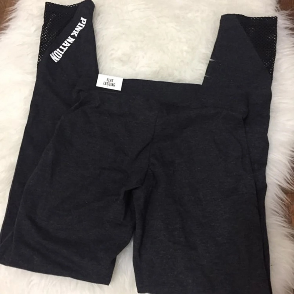 Victorias Secret PINK mesh insert leggings S NWT
